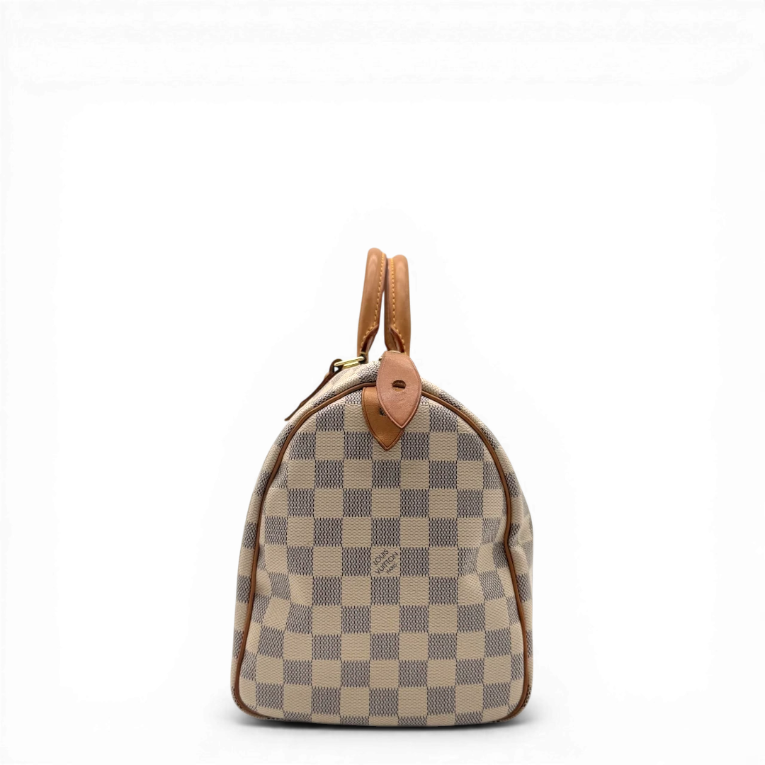 Louis Vuitton Handtasche Speedy 30 Damier Azur