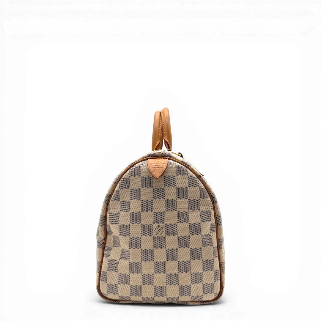 Louis Vuitton Handtasche Speedy 30 Damier Azur