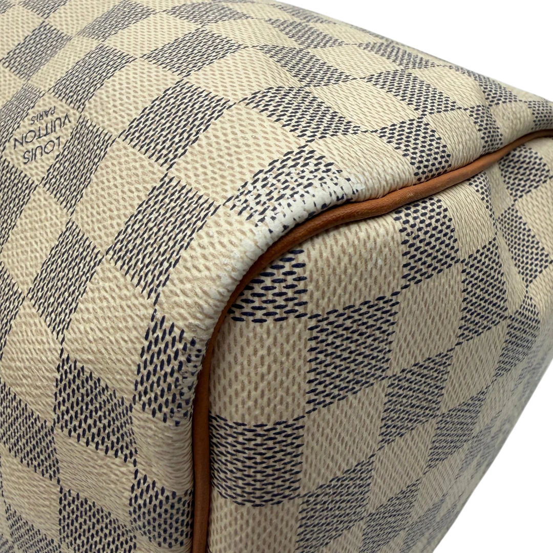 Louis Vuitton Handtasche Speedy 30 Damier Azur