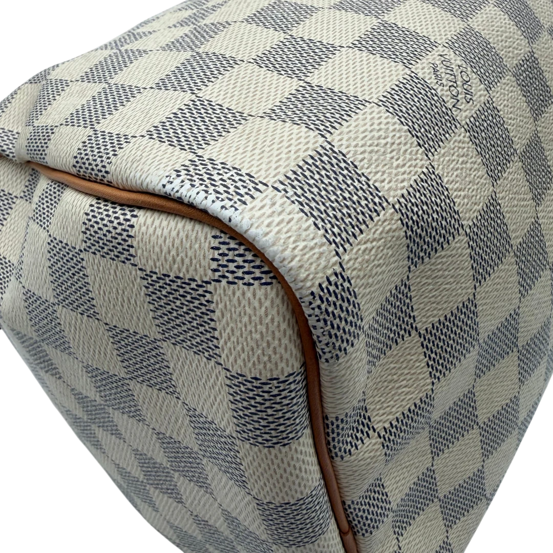 Louis Vuitton Handtasche Speedy 30 Damier Azur
