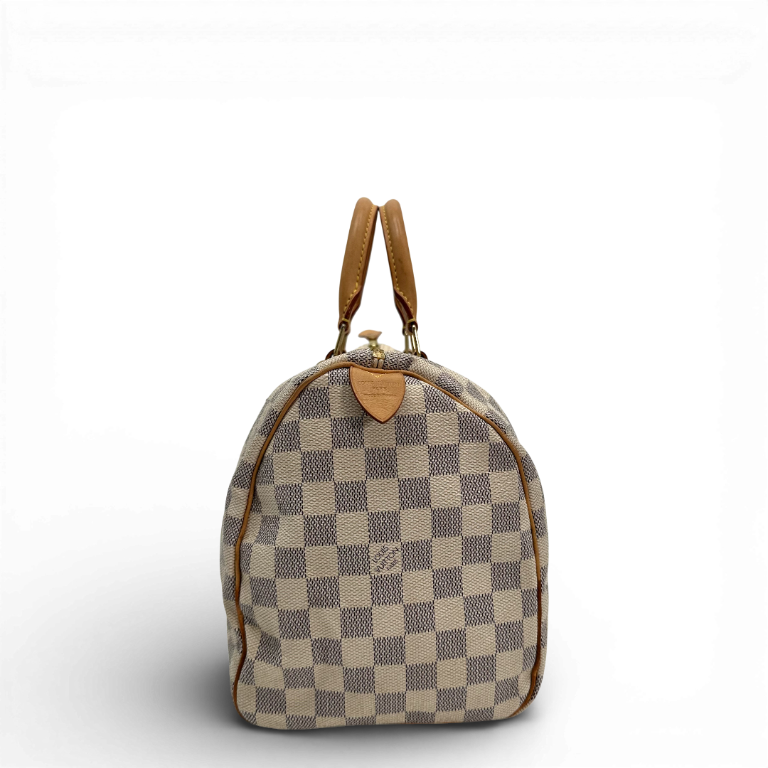 Borsa a mano Speedy 30 in Damier Azure