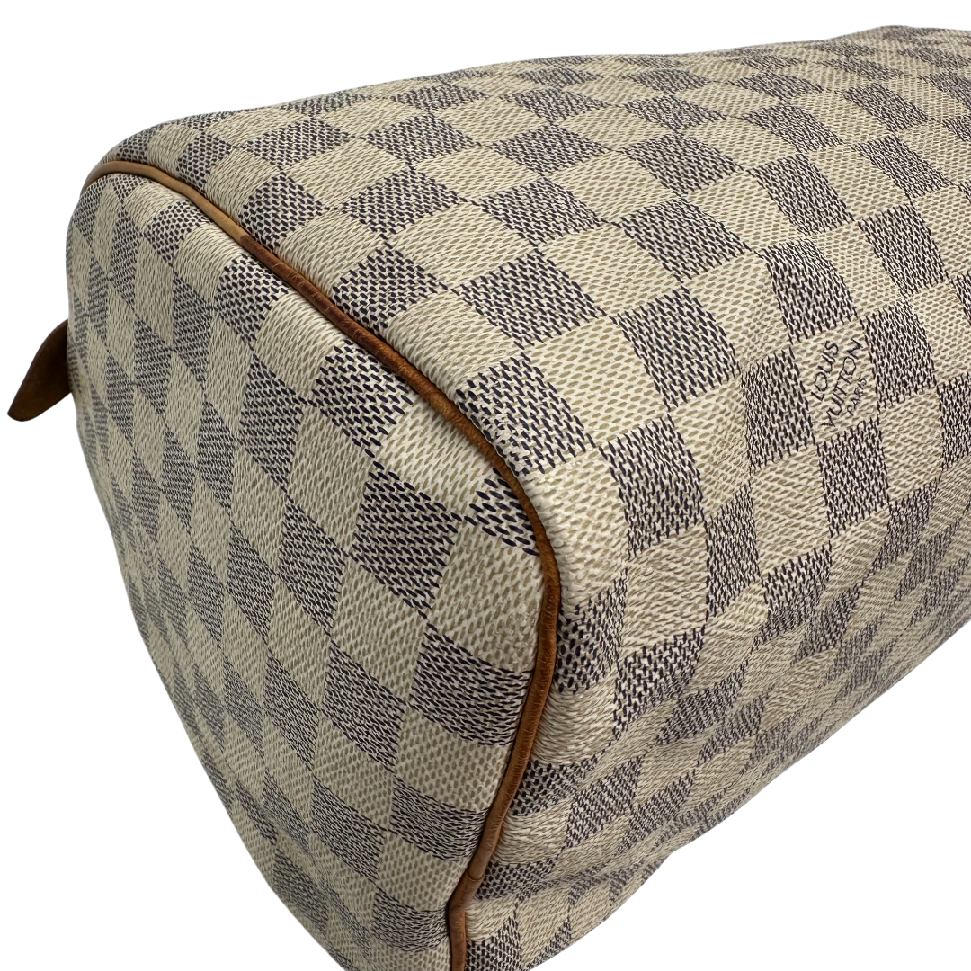 Borsa a mano Speedy 30 in Damier Azure