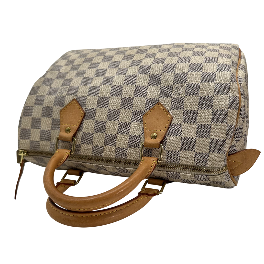 Borsa a mano Speedy 30 in Damier Azure
