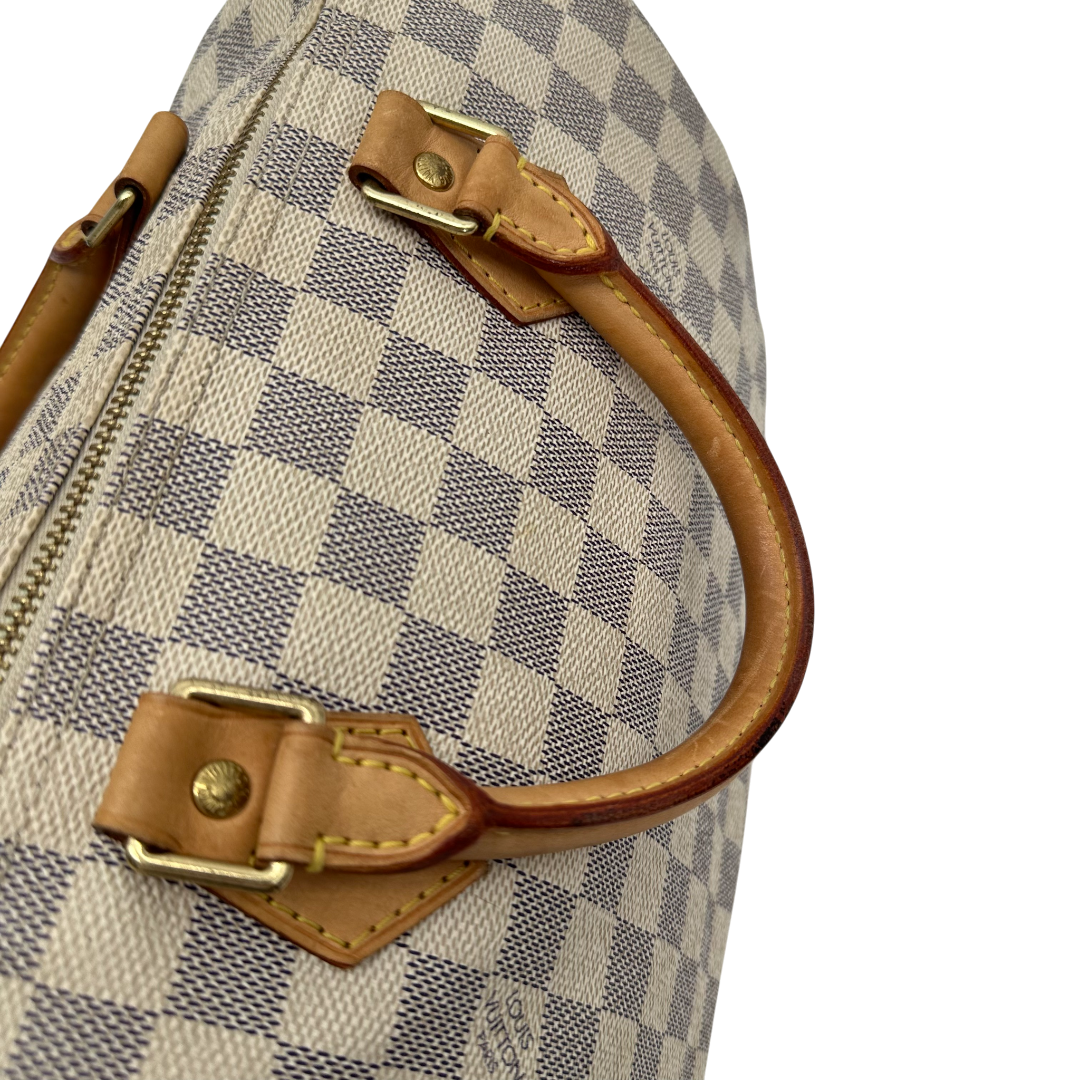 Borsa a mano Speedy 30 in Damier Azure