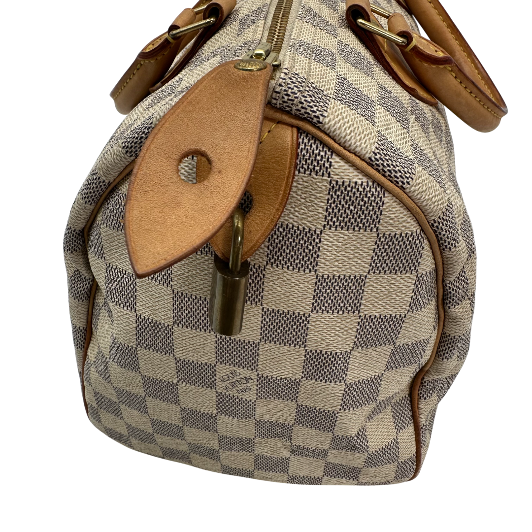 Borsa a mano Speedy 30 in Damier Azure