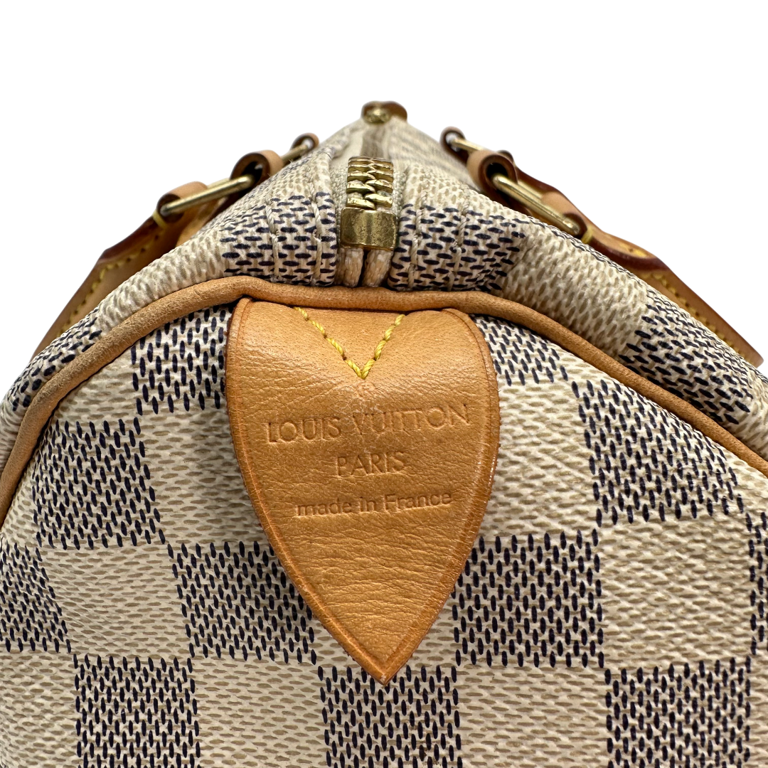 Borsa a mano Speedy 30 in Damier Azure
