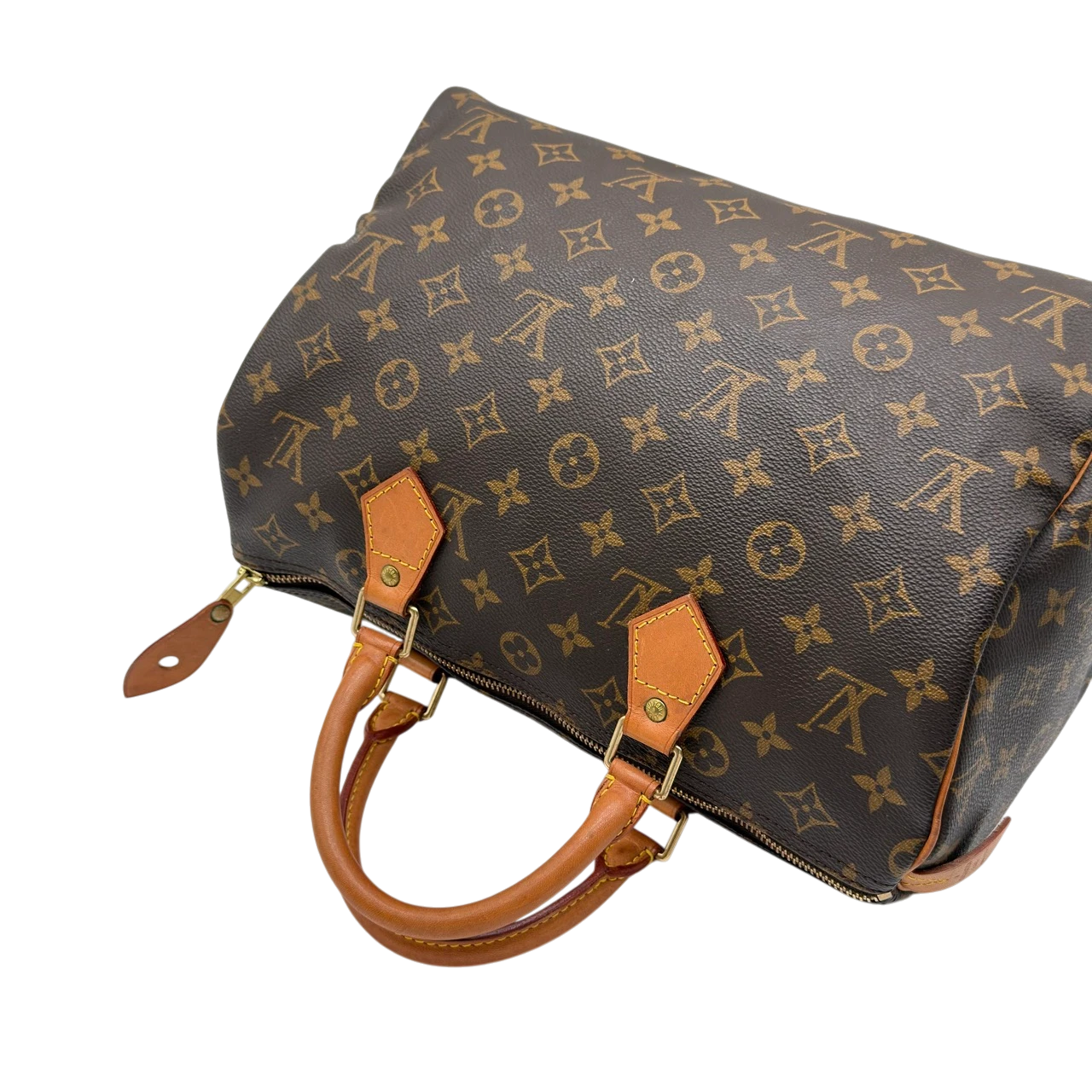 Louis Vuitton Handtasche Speedy 30 monogram braun