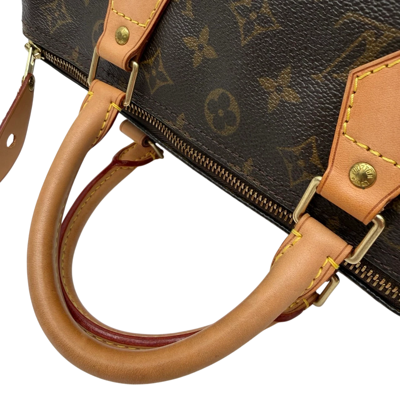Louis Vuitton Handtasche Speedy 30 monogram braun