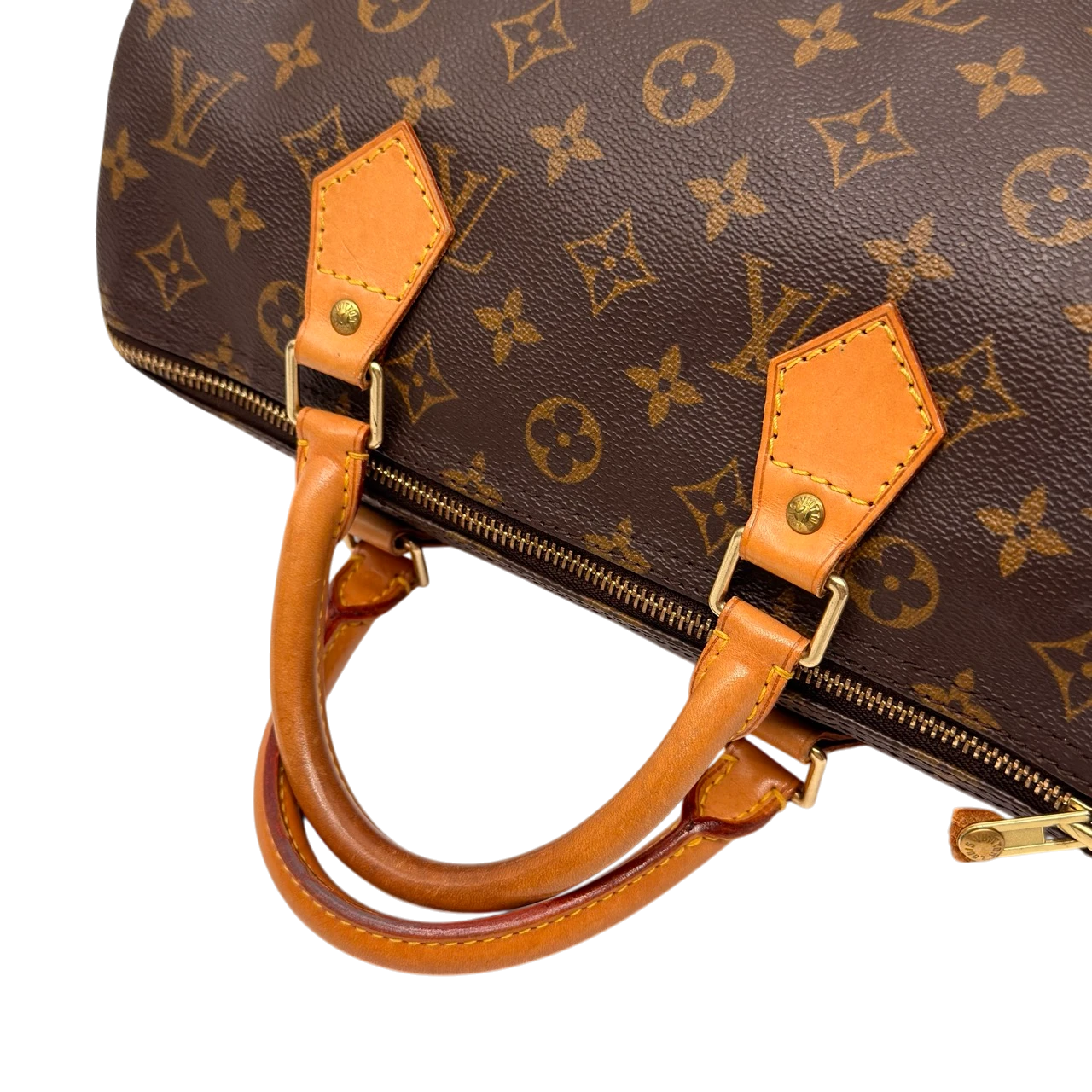 Louis Vuitton Speedy 30 Handbag Brown