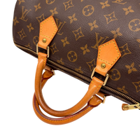Louis Vuitton Speedy 30 Handbag Brown