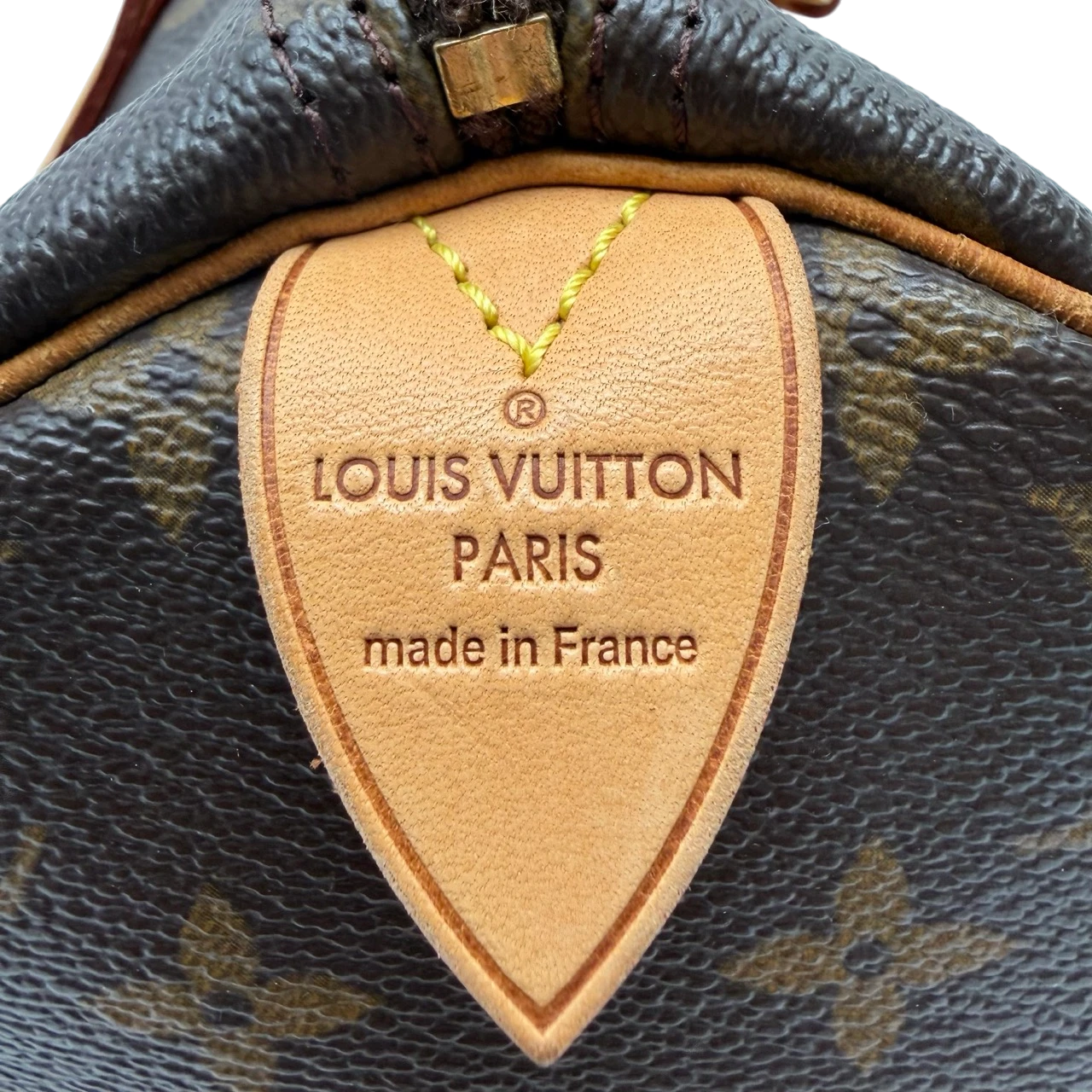 Louis Vuitton Handtasche Speedy 30 monogram braun