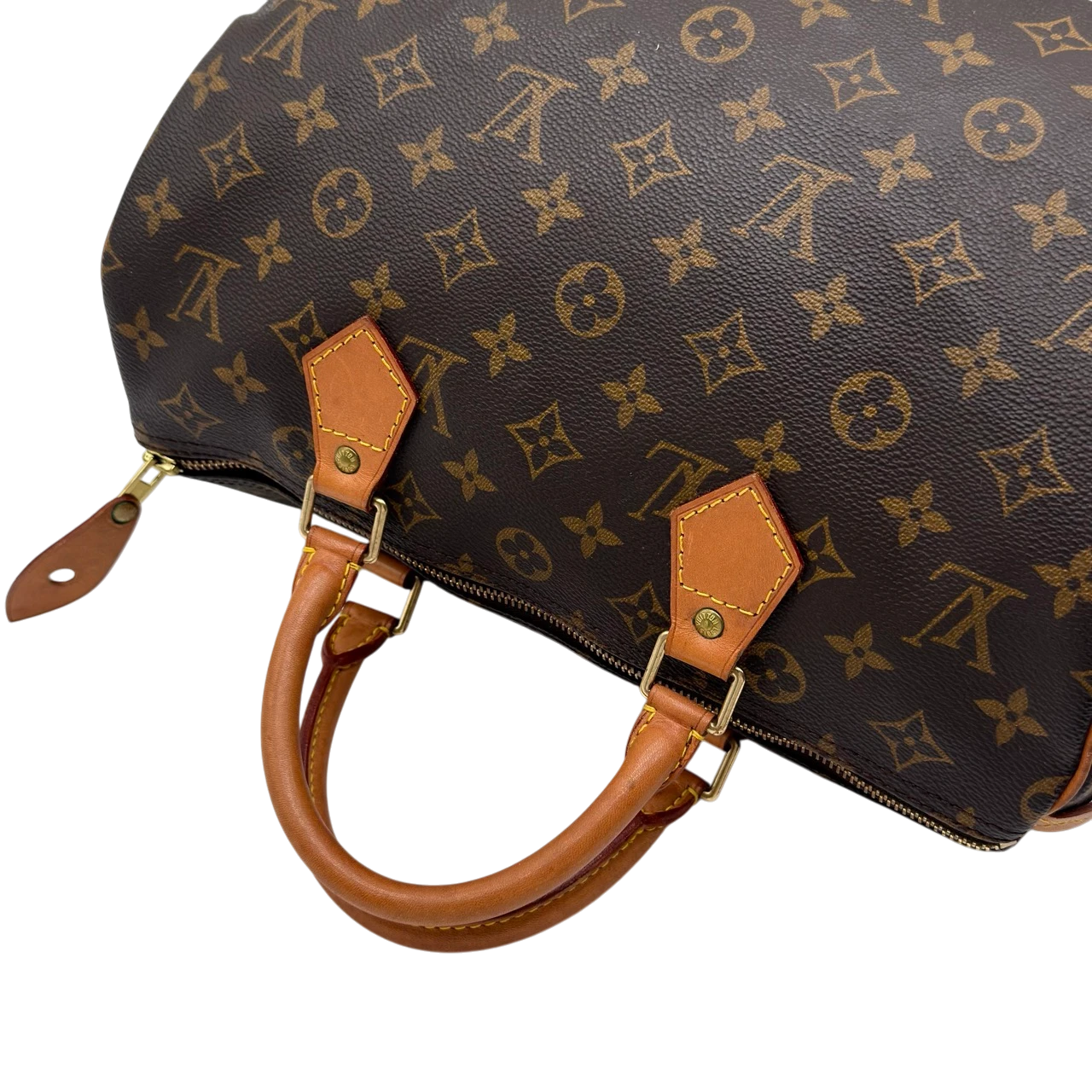 Louis Vuitton Handtasche Speedy 30 monogram braun
