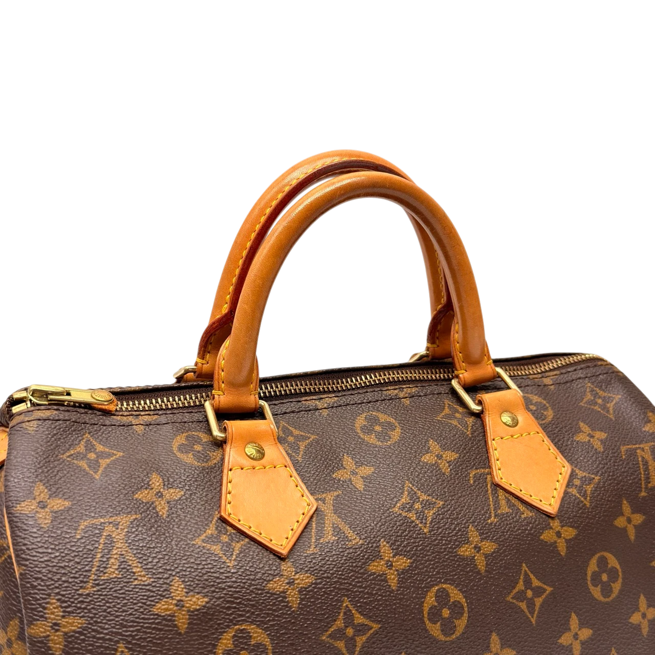 Louis Vuitton Speedy 30 Handbag Brown