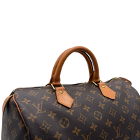 Louis Vuitton Handtasche Speedy 30 monogram braun