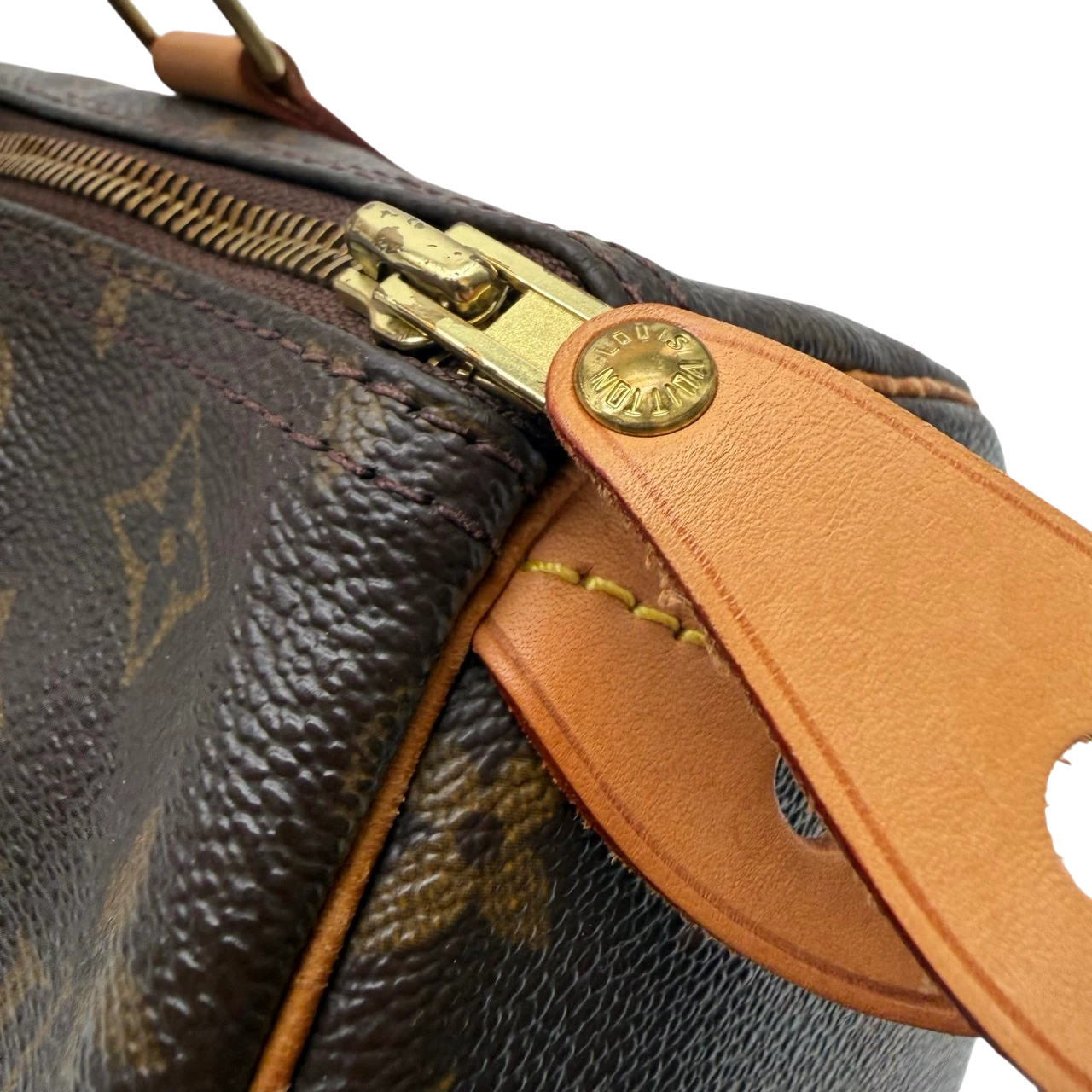 Louis Vuitton Handtasche Speedy 30 monogram braun