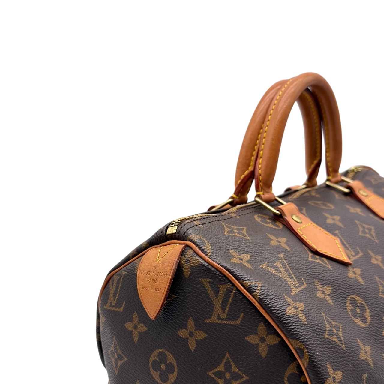 Louis Vuitton Handtasche Speedy 30 monogram braun