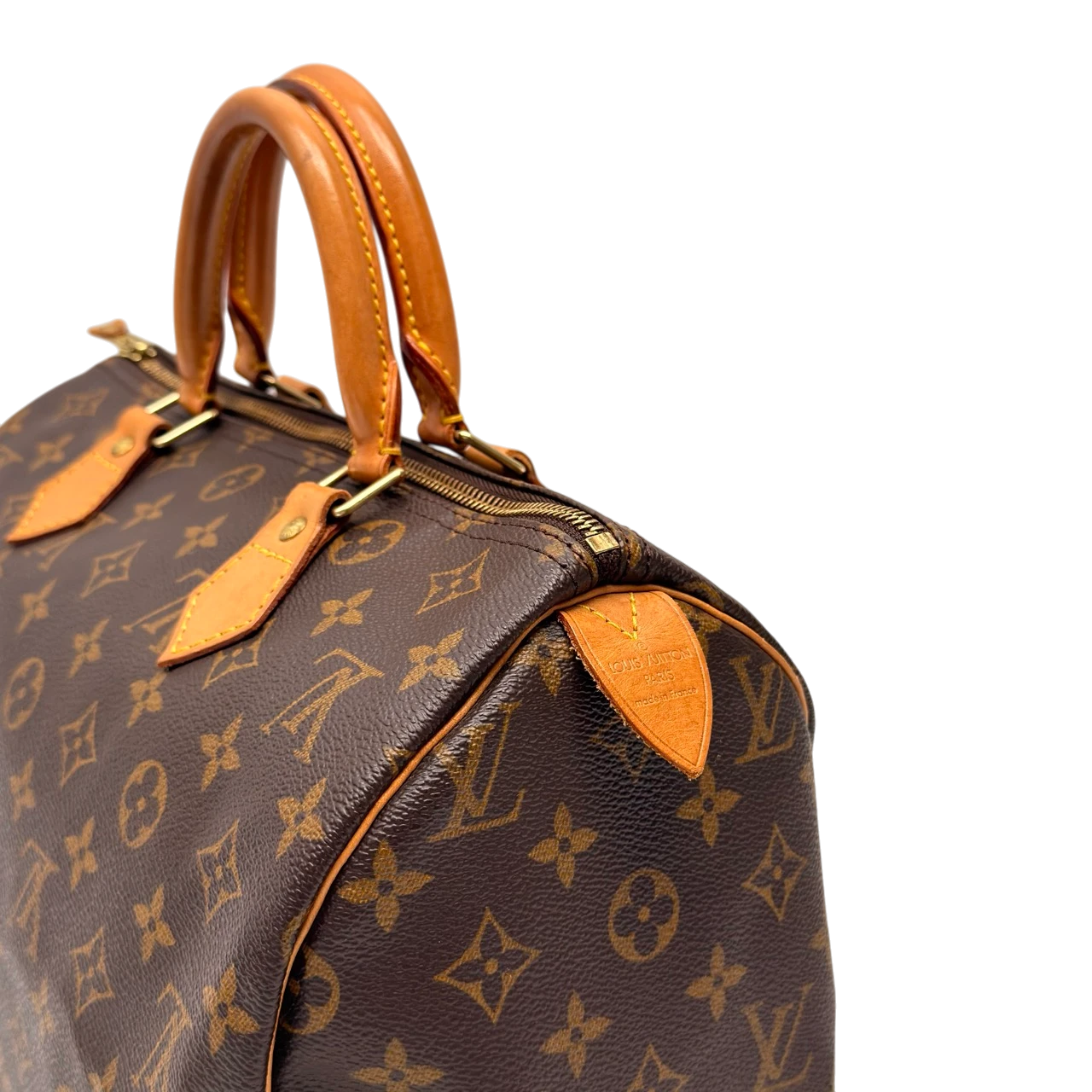 Louis Vuitton Speedy 30 Handbag Brown