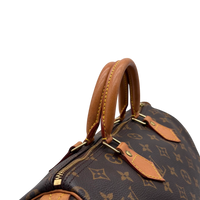 Louis Vuitton Handtasche Speedy 30 monogram braun