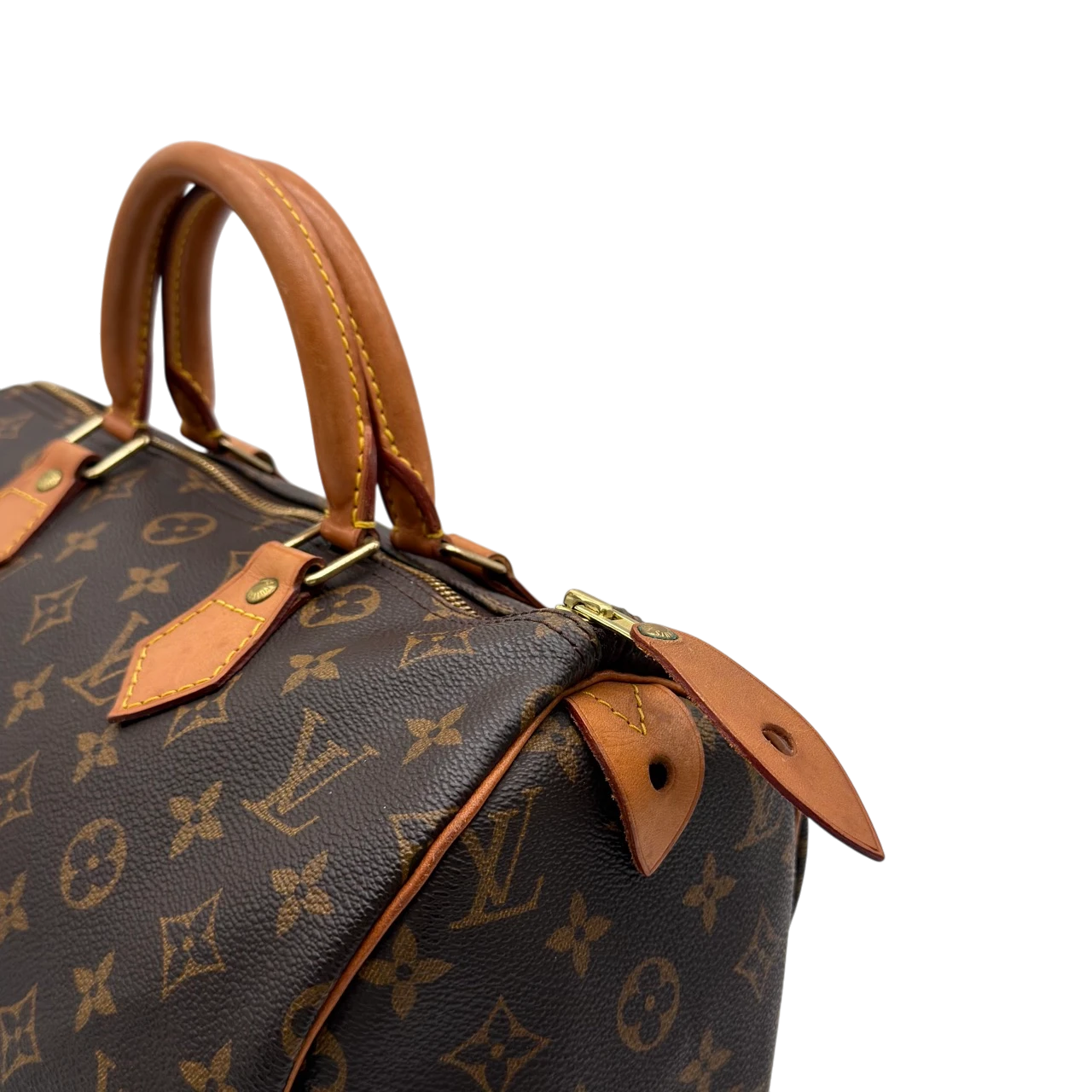 Louis Vuitton Handtasche Speedy 30 monogram braun