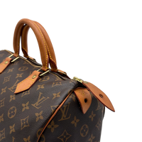 Louis Vuitton Handtasche Speedy 30 monogram braun