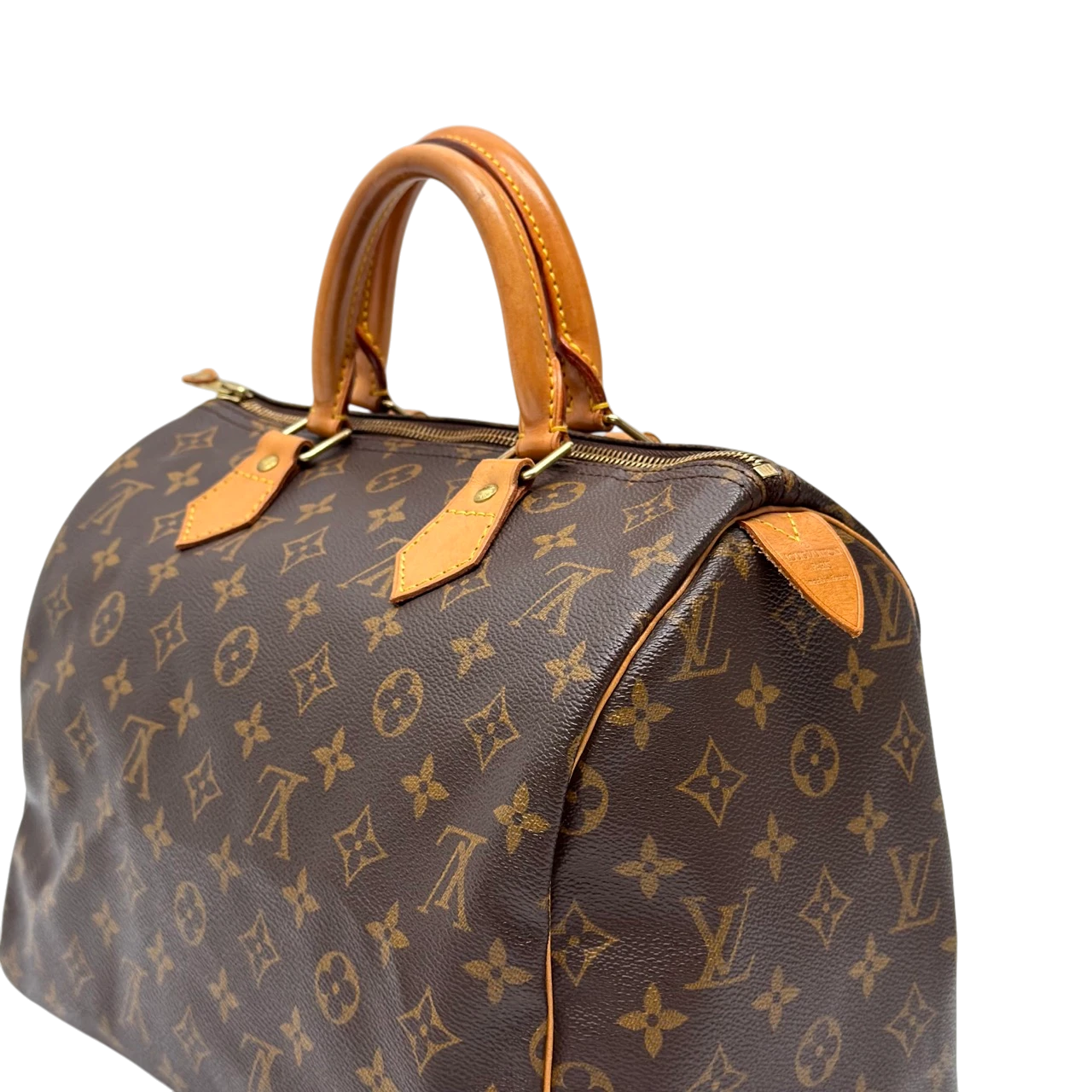 Louis Vuitton Speedy 30 Handbag Brown