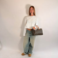Louis Vuitton Handtasche Speedy 30 monogram braun