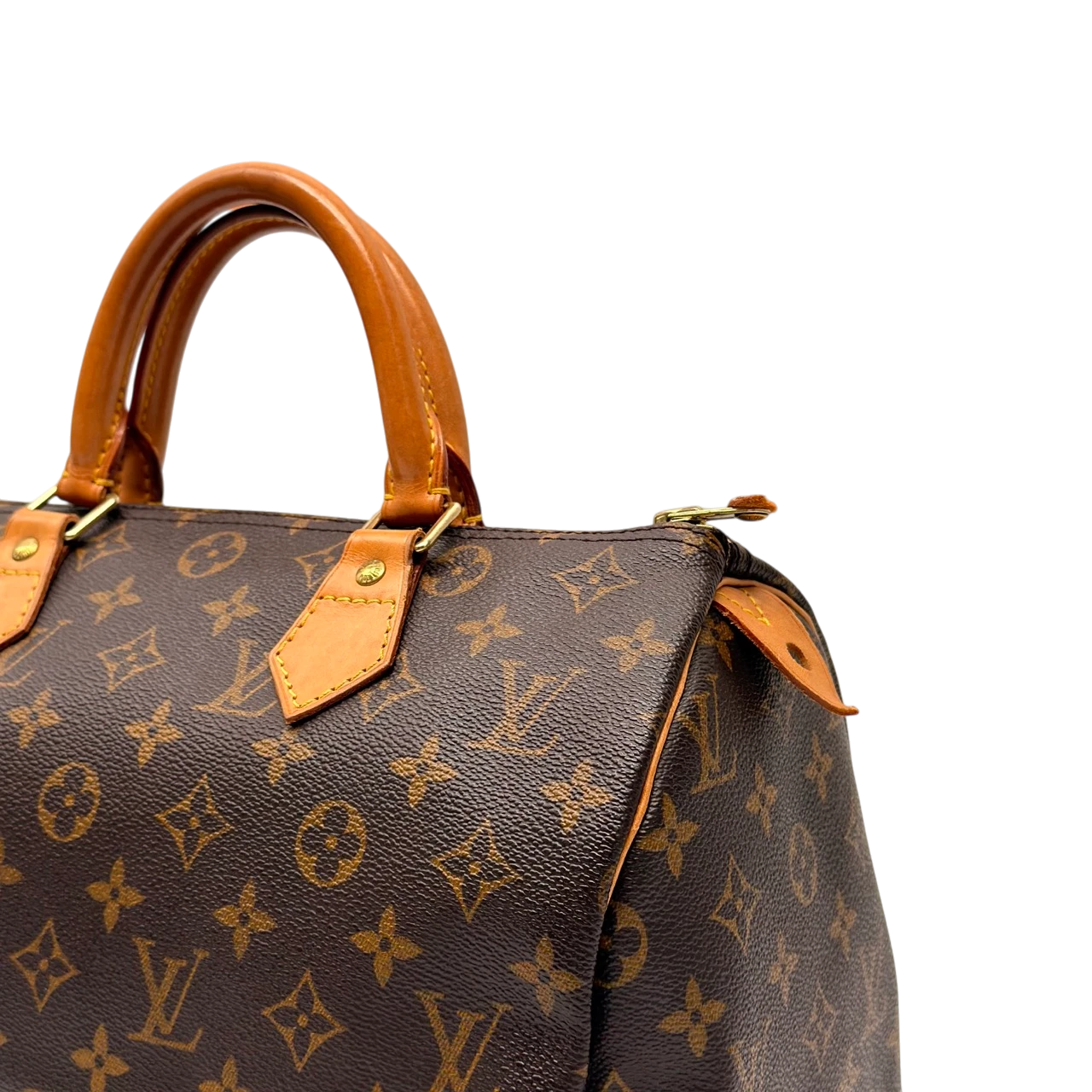 Louis Vuitton Speedy 30 Handbag Brown