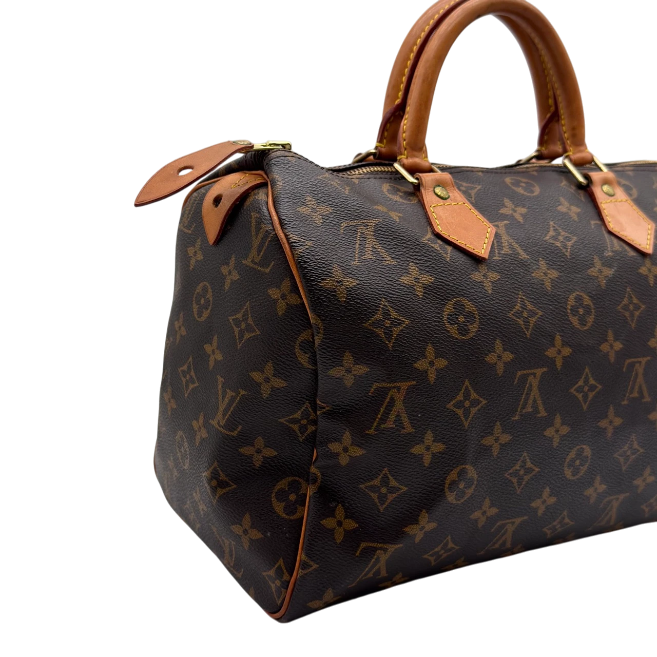 Louis Vuitton Handtasche Speedy 30 monogram braun
