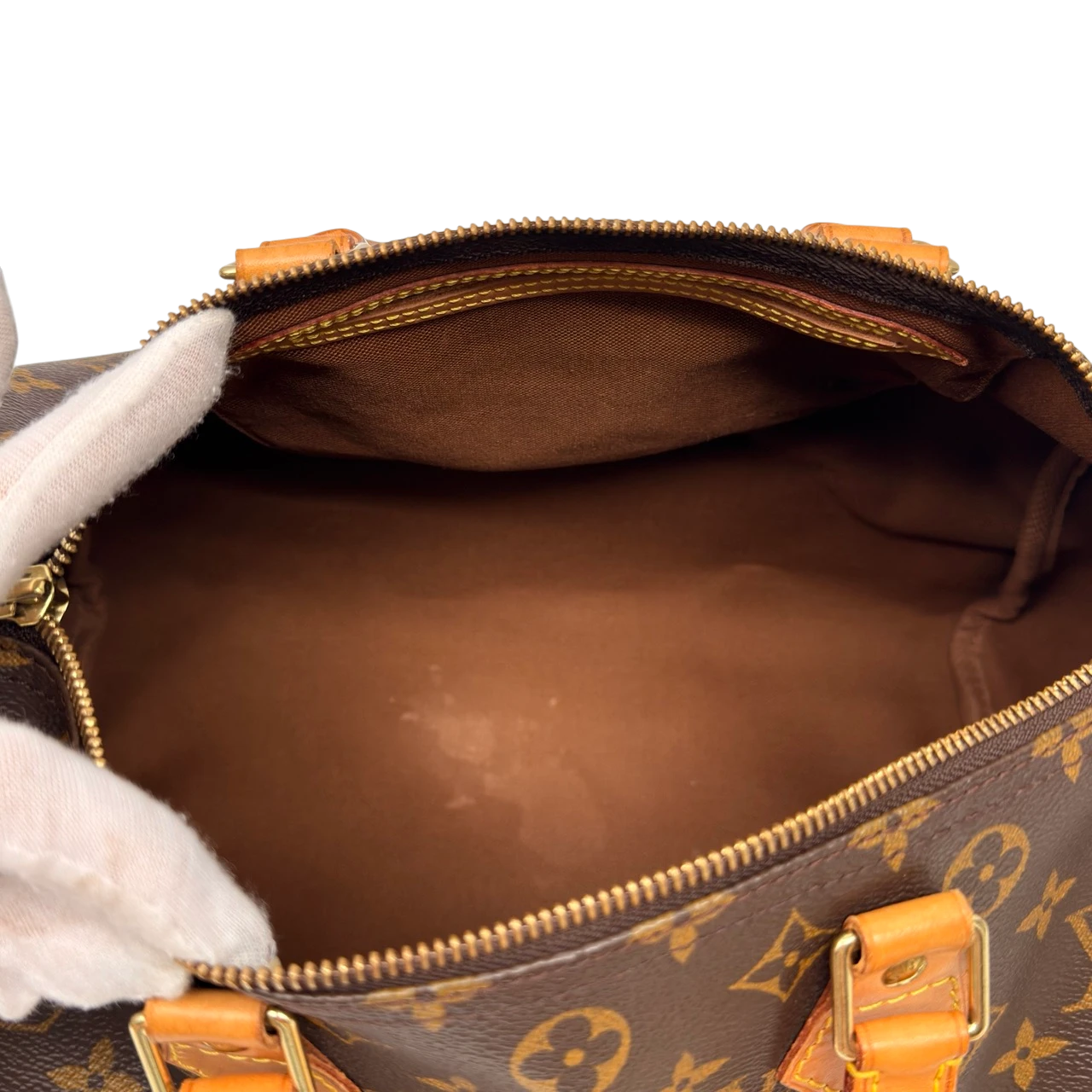 Louis Vuitton Speedy 30 Handbag Brown
