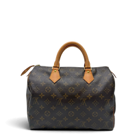 Louis Vuitton Handtasche Speedy 30 monogram braun