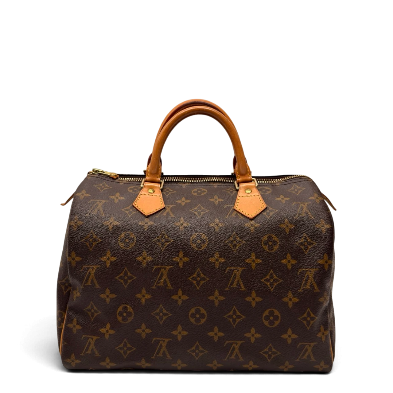 Louis Vuitton Speedy 30 Handbag Brown