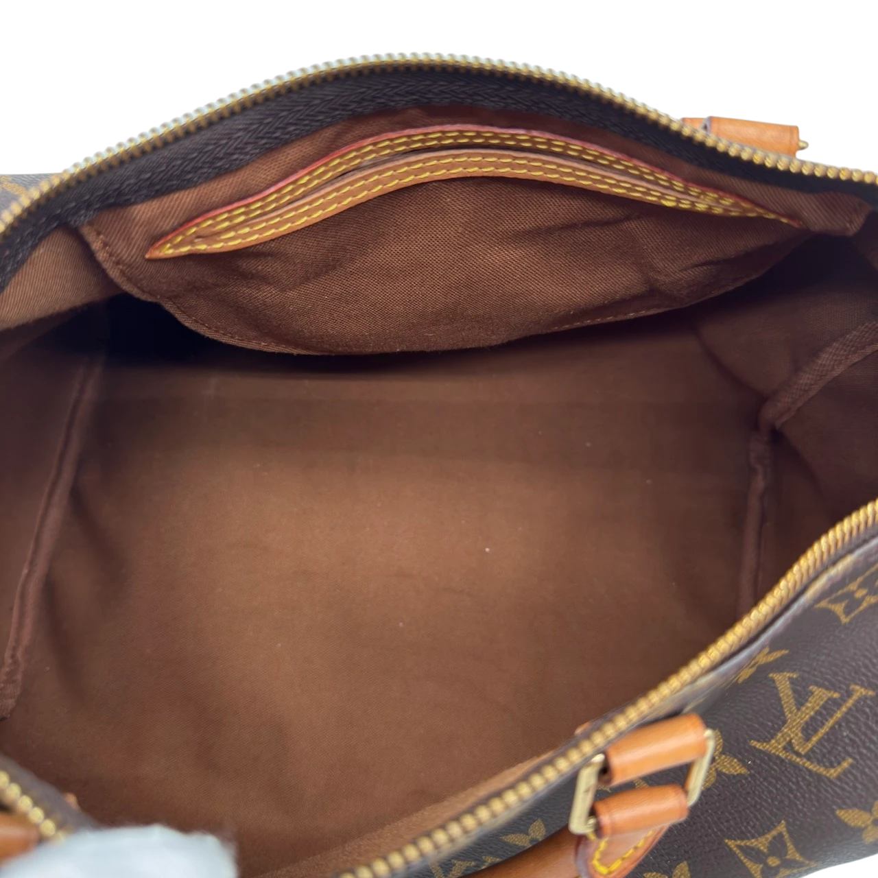 Louis Vuitton Handtasche Speedy 30 monogram braun