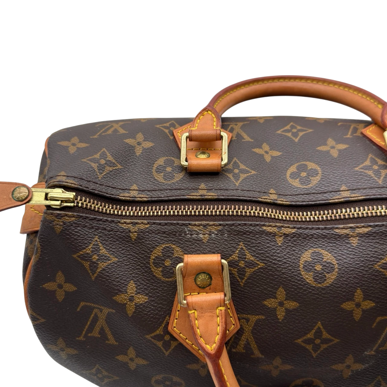 Louis Vuitton Handtasche Speedy 30 monogram braun