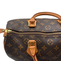 Louis Vuitton Handtasche Speedy 30 monogram braun