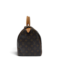 Louis Vuitton Handtasche Speedy 30 monogram braun