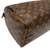 Louis Vuitton Speedy 30 Handbag Brown