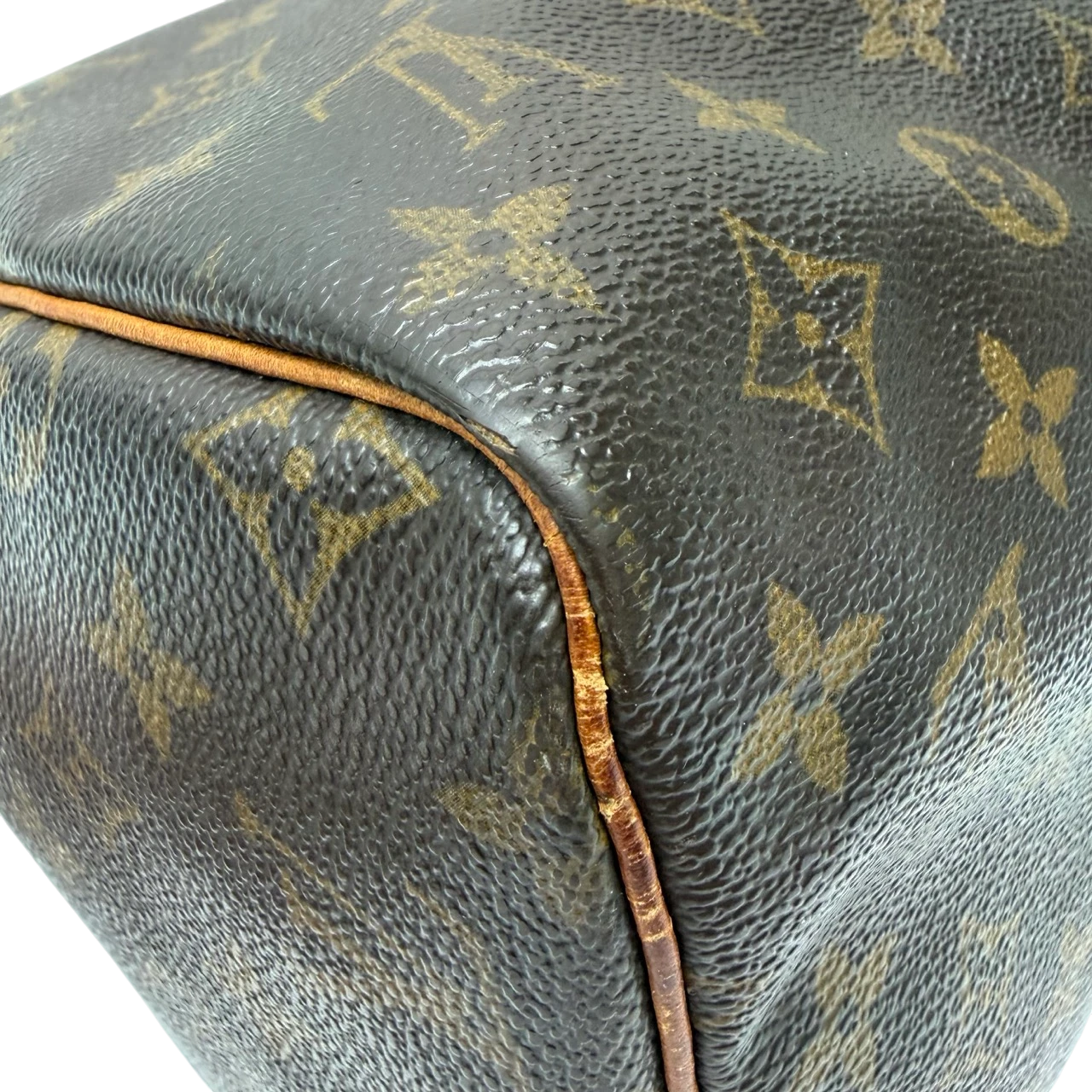 Louis Vuitton Handtasche Speedy 30 monogram braun