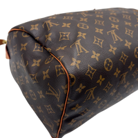 Louis Vuitton Handtasche Speedy 30 monogram braun