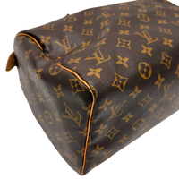 Louis Vuitton Speedy 30 Handbag Brown