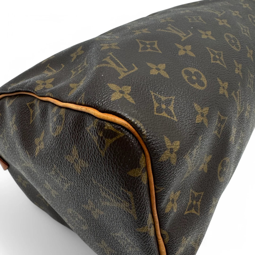 Louis Vuitton Handtasche Speedy 30 braun