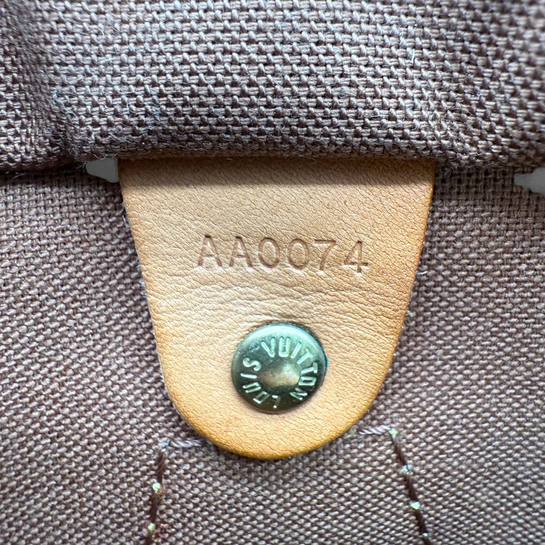 Louis Vuitton handbag Speedy 30 brown
