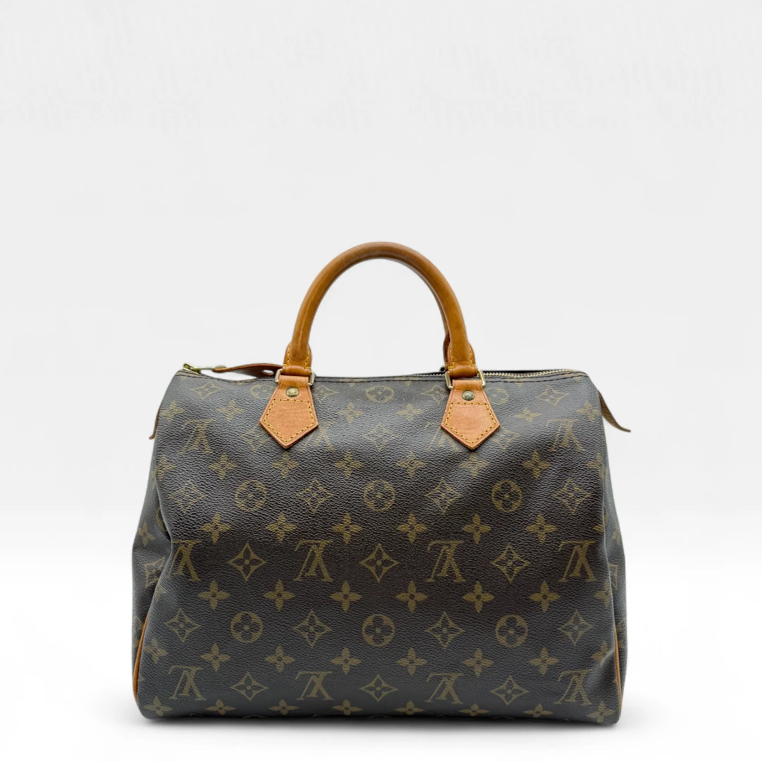 Louis Vuitton Handtasche Speedy 30 monogram braun