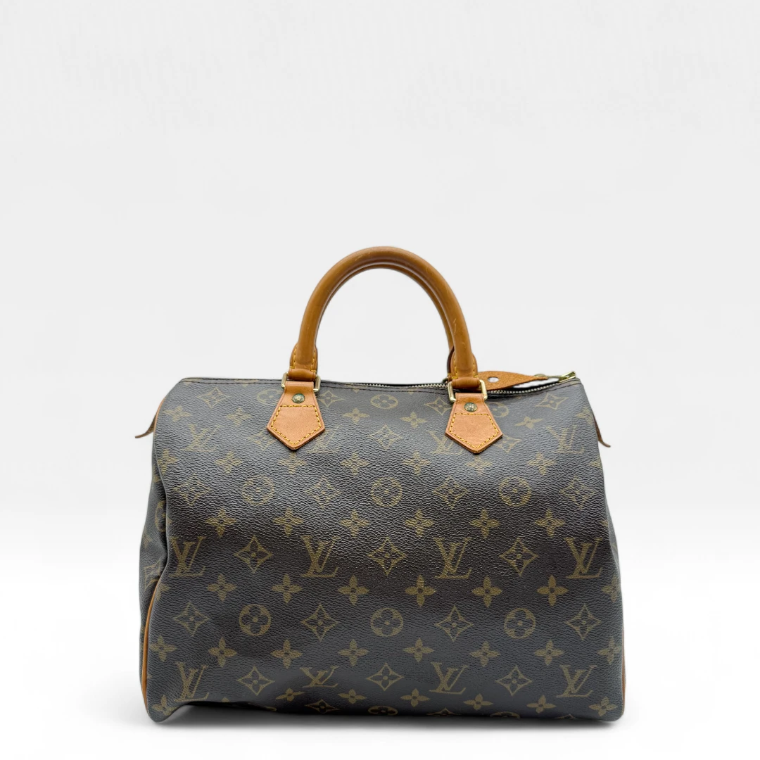 Louis Vuitton Handtasche Speedy 30 monogram braun