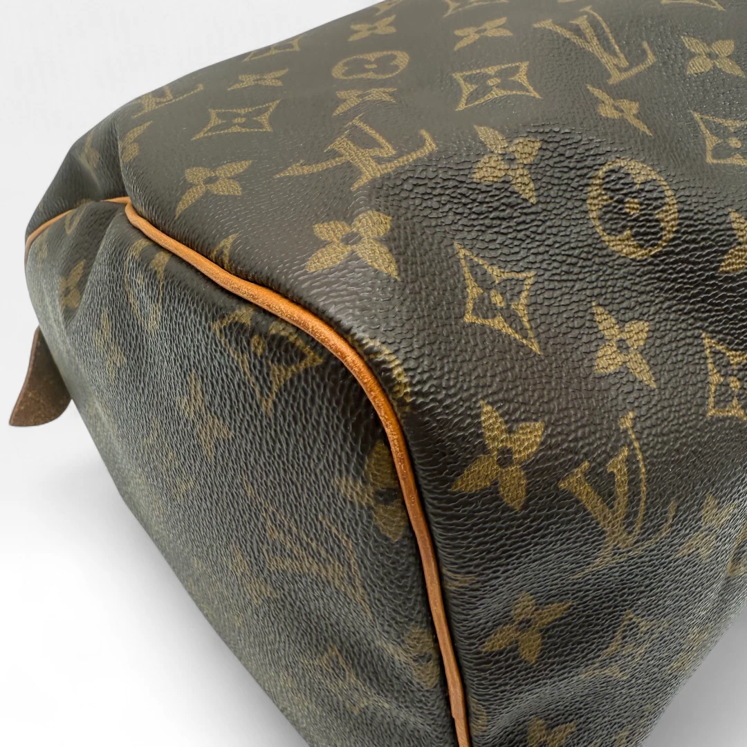 Louis Vuitton Handtasche Speedy 30 monogram braun