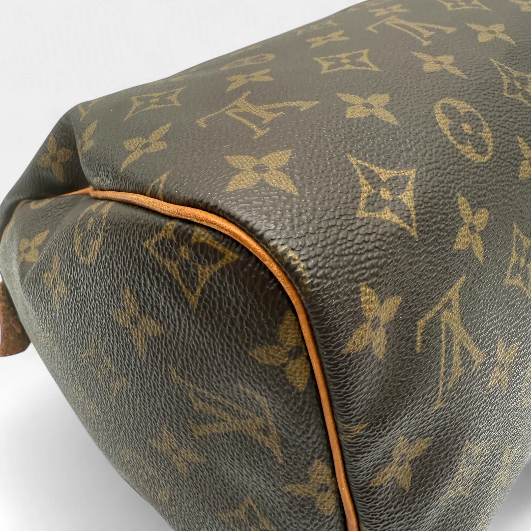 Louis Vuitton Handtasche Speedy 30 monogram braun