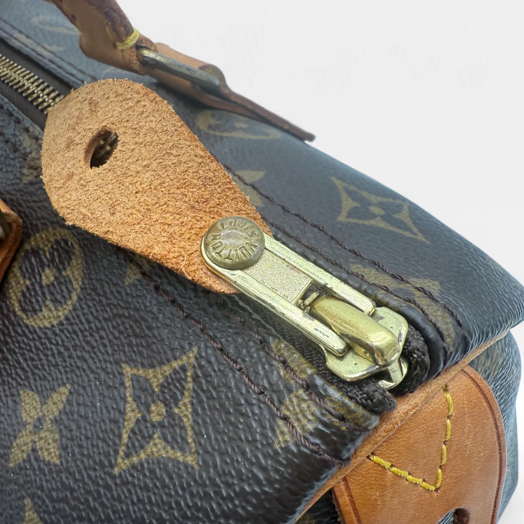 Louis Vuitton Handtasche Speedy 30 monogram braun