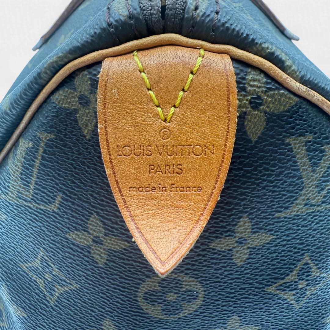 Louis Vuitton Handtasche Speedy 30 monogram braun