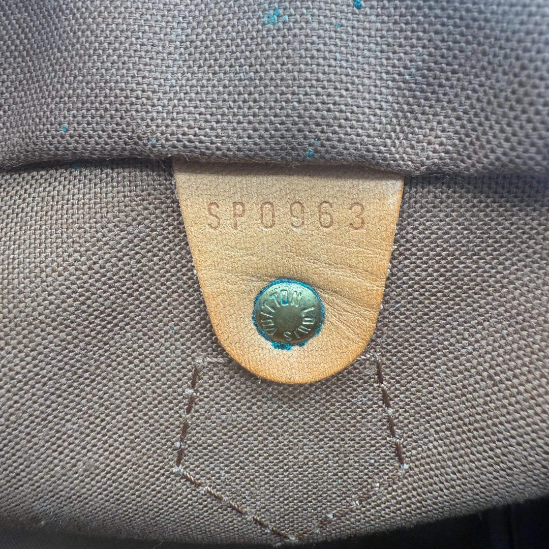 Louis Vuitton Handtasche Speedy 30 monogram braun