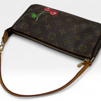 Murakami Pochette Accessoires Cherry