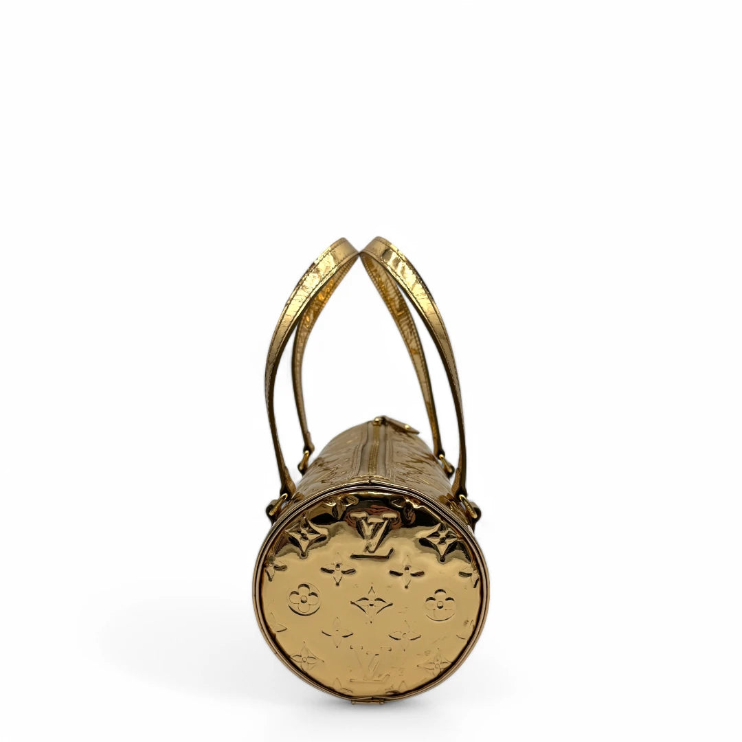 Louis Vuitton handbag Papillon 28 Miroir gold
